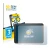Front side of a product packaging with the brand logo BROTECT. Next to it is the device Amazon Echo Show 8 (1st Gen.) shown wi