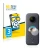 Front side of a product packaging with the brand logo BROTECT. Next to it is the device Insta360 One X2 shown with the corresp