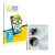 Front side of a product packaging with the brand logo BROTECT. Next to it is the device Honor 50 (ONLY Camera Lens) shown with