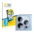 Front side of a product packaging with the brand logo BROTECT. Next to it is the device Apple iPhone 13 Pro (ONLY Camera Lens)