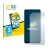 Front side of a product packaging with the brand logo BROTECT. Next to it is the device realme 9 Pro Plus shown with the corre