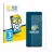 Front side of a product packaging with the brand logo BROTECT. Next to it is the device Honor Magic 4 Lite shown with the corr