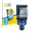 Front side of a product packaging with the brand logo BROTECT. Next to it is the device Bosch D-tect 200 C Wallscanner shown w