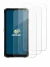 Image of the device Ulefone Armor 12S with a wide variety of screen protectors.