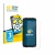 Front side of a product packaging with the brand logo BROTECT. Next to it is the device Blackview BV9300 Pro shown with the co