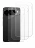 Image of the device Google Pixel 9 Pro (Back) with a wide variety of screen protectors.