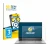 Front side of a product packaging with the brand logo BROTECT. Next to it is the device HP Zbook Firefly 14 G11 shown with the