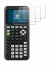 Image of the device Texas Instruments TI-84 Plus CE-T Python with a wide variety of screen protectors.