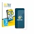 Front side of a product packaging with the brand logo BROTECT. Next to it is the device Samsung Galaxy A56 5G shown with the c