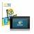 Front side of a product packaging with the brand logo BROTECT. Next to it is the device WAGO Control Panel Touch Panel 600 sho