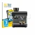 Front side of a product packaging with the brand logo BROTECT. Next to it is the device WMF Espresso Pro shown with the corres