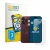 Front side of a product packaging with the brand logo BROTECT. Next to it is the device Apple iPhone 18 Pro (Front+Camera) sho