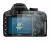 Image of the device Nikon D3200 with a wide variety of screen protectors.