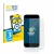 Front side of a product packaging with the brand logo BROTECT. Next to it is the device Apple iPhone 7 shown with the correspo