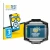 Front side of a product packaging with the brand logo BROTECT. Next to it is the device Mares Quad shown with the correspondin
