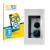 Front side of a product packaging with the brand logo BROTECT. Next to it is the device Ring Video Doorbell Elite shown with t