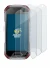 Image of the device Unihertz Atom L with a wide variety of screen protectors.