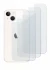 Image of the device Apple iPhone 13 (Back) with a wide variety of screen protectors.