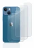 Image of the device Apple iPhone 13 mini (Back) with a wide variety of screen protectors.