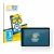 Front side of a product packaging with the brand logo BROTECT. Next to it is the device Google Pixel Tablet shown with the cor