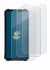 Image of the device Oukitel WP28 with a wide variety of screen protectors.