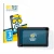 Front side of a product packaging with the brand logo BROTECT. Next to it is the device Carpuride W702 7" shown with the corre