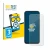 Front side of a product packaging with the brand logo BROTECT. Next to it is the device Google Pixel 8a shown with the corresp