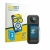 Front side of a product packaging with the brand logo BROTECT. Next to it is the device Akaso 360 shown with the corresponding