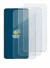 Image of the device Honor X7e with a wide variety of screen protectors.