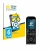 Front side of a product packaging with the brand logo BROTECT. Next to it is the device Logitech Harmony 950 shown with the co