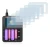 Image of the device ISDT C4 Evo with a wide variety of screen protectors.