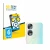 Front side of a product packaging with the brand logo BROTECT. Next to it is the device Honor 90 (ONLY Camera Lens) shown with
