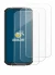 Image of the device Oukitel WP18 with a wide variety of screen protectors.