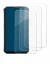 Image of the device Oukitel WP30 Pro with a wide variety of screen protectors.
