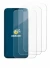 Image of the device Honor 400 Lite with a wide variety of screen protectors.