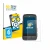 Front side of a product packaging with the brand logo BROTECT. Next to it is the device Wahoo Elemnt Bolt 3 shown with the cor