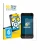 Front side of a product packaging with the brand logo BROTECT. Next to it is the device Zebra Xplore M60 shown with the corres