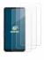 Image of the device Sonim XP Pro E with a wide variety of screen protectors.