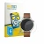 Front side of a product packaging with the brand logo BROTECT. Next to it is the device Honor Watch 6 shown with the correspon