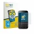 Front side of a product packaging with the brand logo BROTECT. Next to it is the device Blackberry Classic Q20 shown with the 