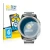 Front side of a product packaging with the brand logo BROTECT. Next to it is the device Garmin Fenix 3 Saphir shown with the c