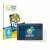 Front side of a product packaging with the brand logo BROTECT. Next to it is the device Blackmagic Design Video Assist (5.0) s