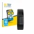 Front side of a product packaging with the brand logo BROTECT. Next to it is the device Garmin Vivosport shown with the corres