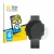 Front side of a product packaging with the brand logo BROTECT. Next to it is the device Garmin Forerunner 245 Music shown with