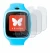 Image of the device Xplora Go with a wide variety of screen protectors.
