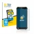 Front side of a product packaging with the brand logo BROTECT. Next to it is the device Oukitel WP5 shown with the correspondi