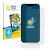 Front side of a product packaging with the brand logo BROTECT. Next to it is the device Apple iPhone 13 mini shown with the co