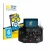 Front side of a product packaging with the brand logo BROTECT. Next to it is the device FrSky Tandem X20 shown with the corres