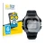 Front side of a product packaging with the brand logo BROTECT. Next to it is the device Casio DW-291H shown with the correspon