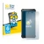 Front side of a product packaging with the brand logo BROTECT. Next to it is the device Blackview BV6600 Pro shown with the co